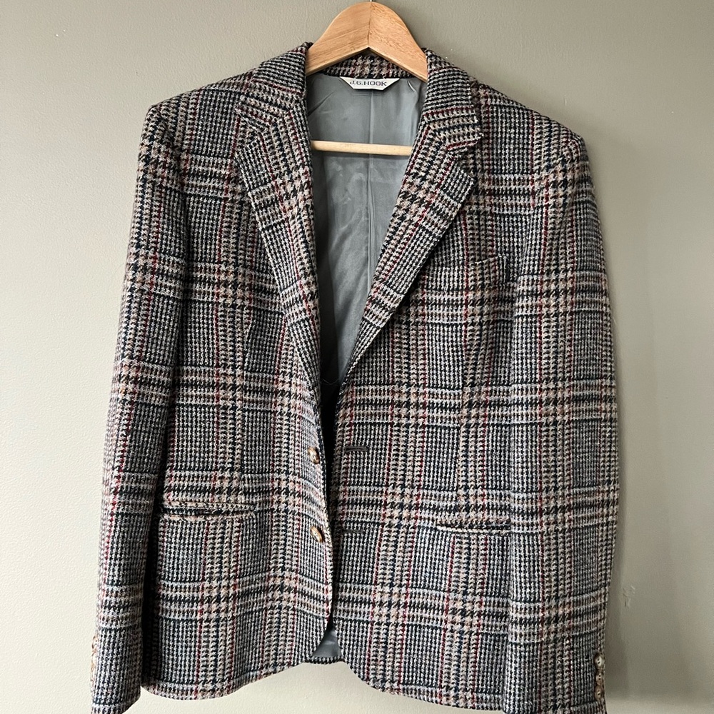 Plaid Blazer